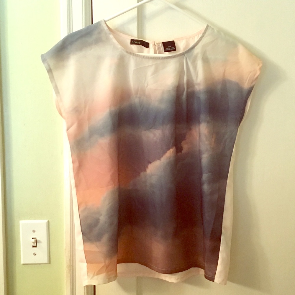 Press Fashions Sunset Sky Top